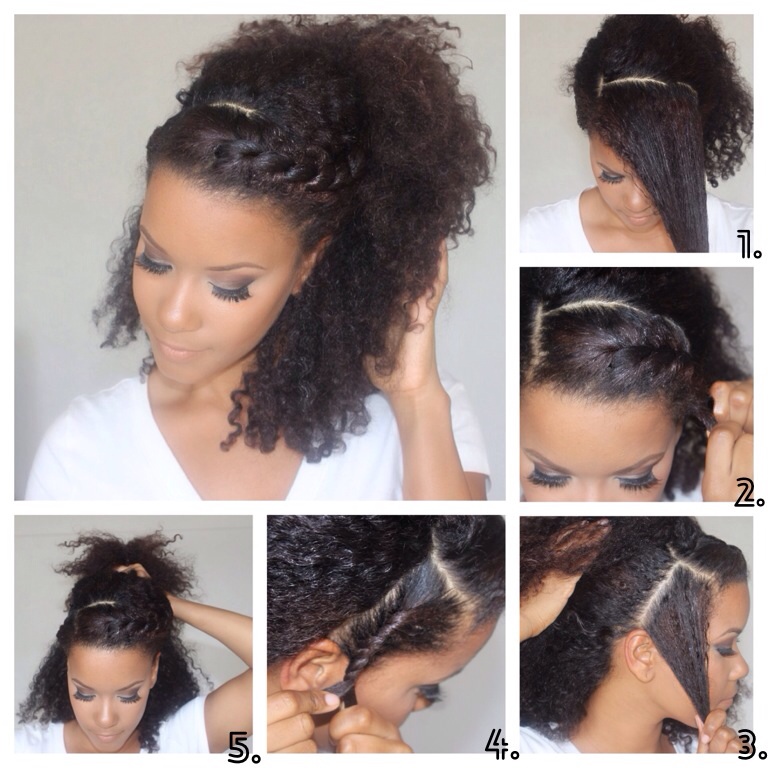 natural hairstyles3 diys