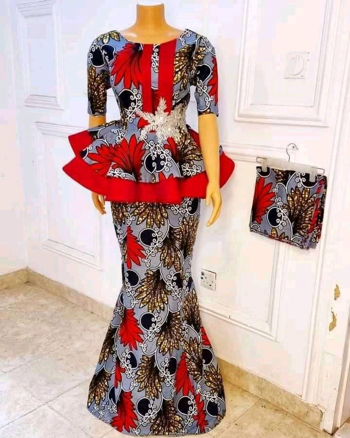 Ladies See 30 Gorgeous and Classy Ankara Skirts and Blouse Styles to Rock This Weekend