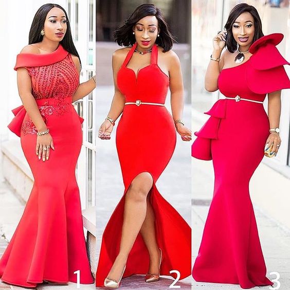 2019 Absolutely Beautiful Asoebi Long Gown Styles