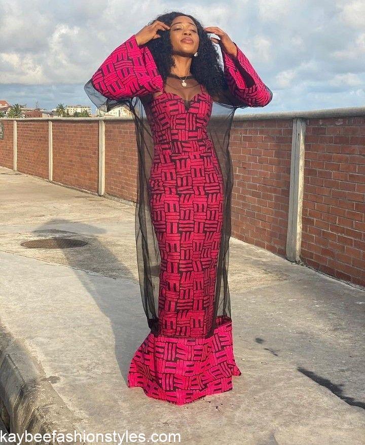 Best Ankara Long Gown Styles for Ladies