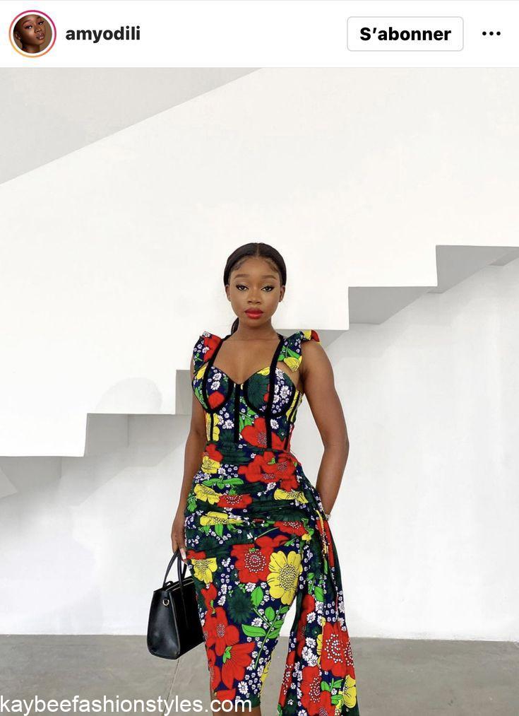 Ankara styles for slim ladies