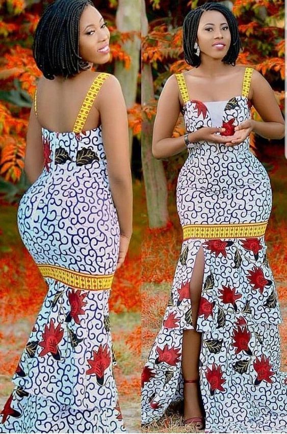 ankara long gown pictures