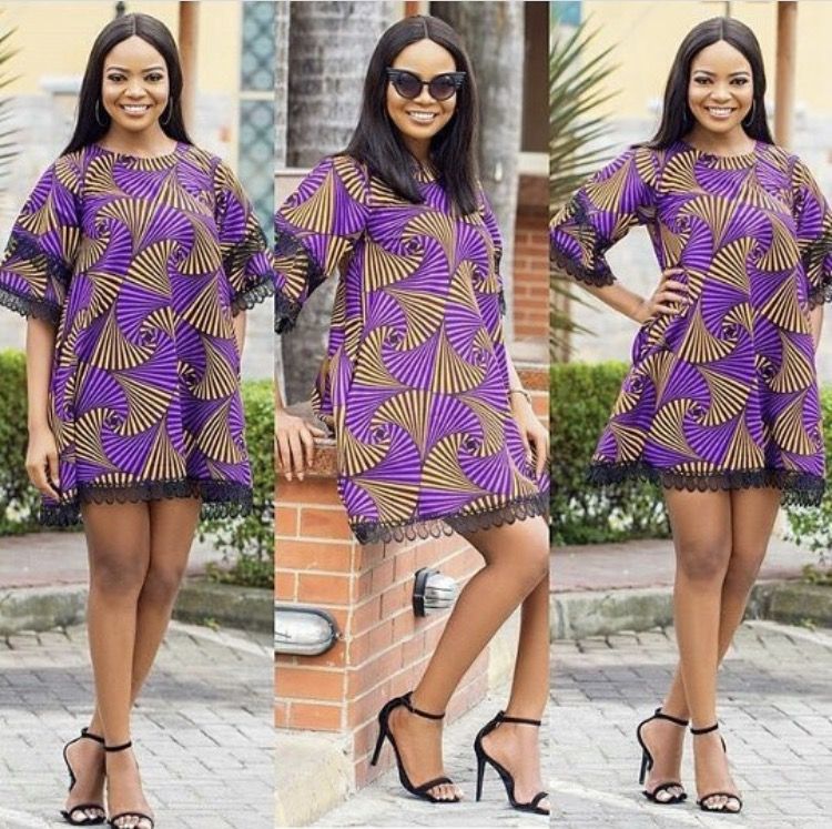 Ankara Tunic Dress For Ladies In 2020