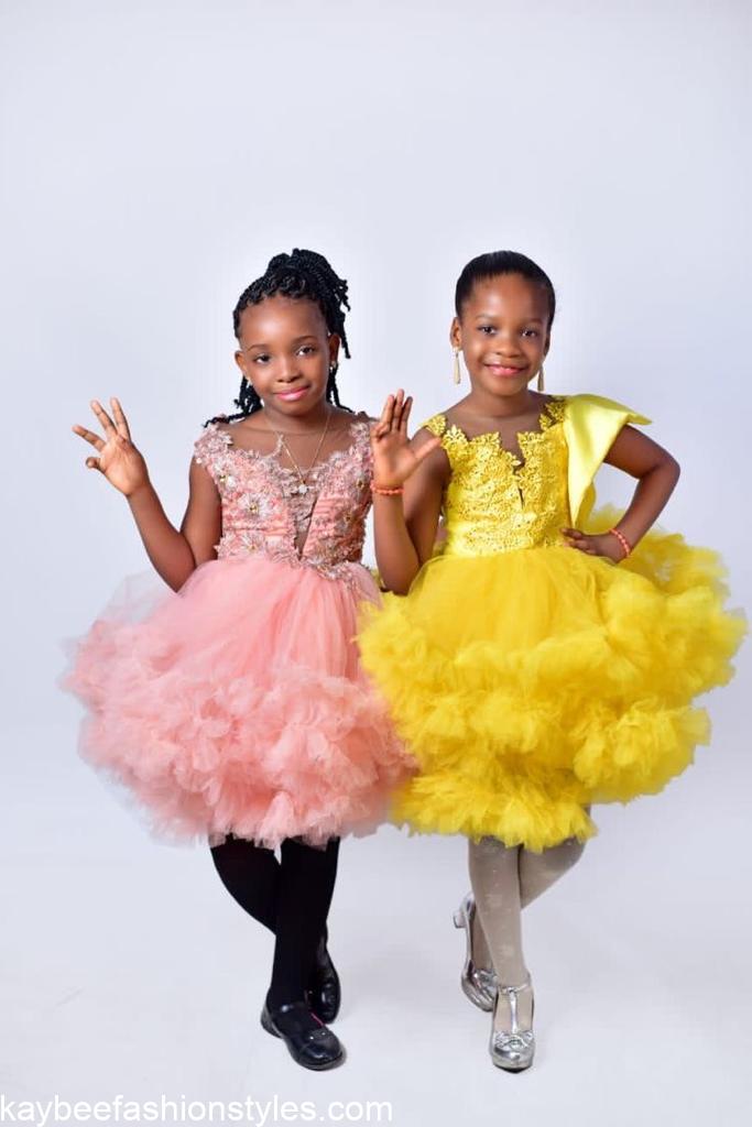 Latest Christmas Gown Styles for Little Girls in Nigeria