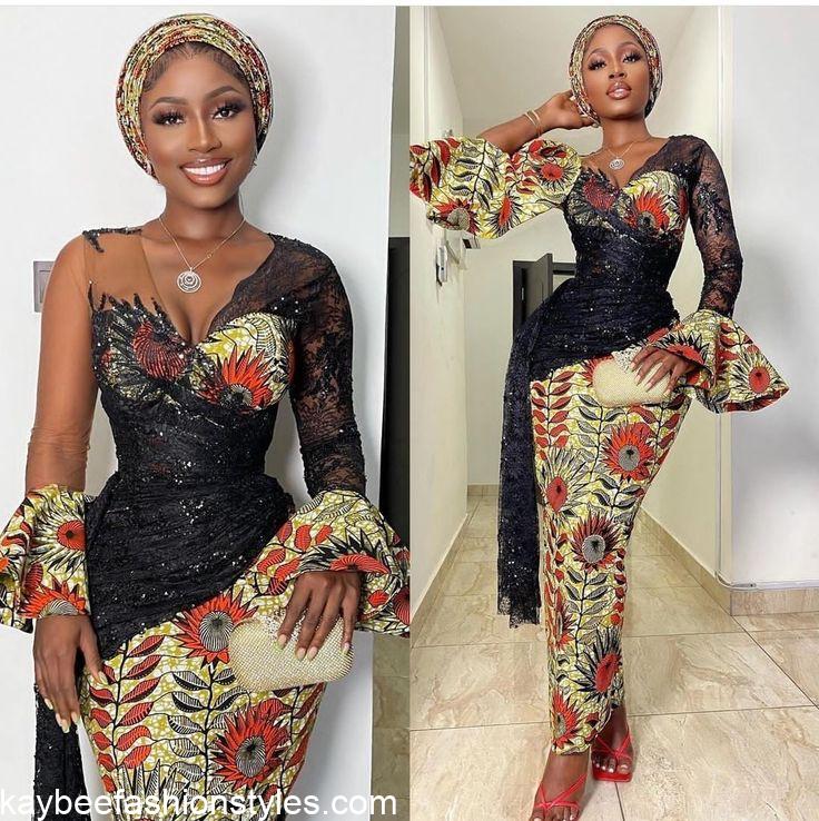 Ankara styles for slim ladies