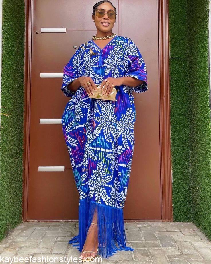 Best Ankara Long Gown Styles for Ladies