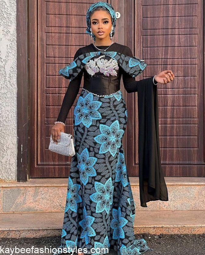 Best Ankara Long Gown Styles for Ladies