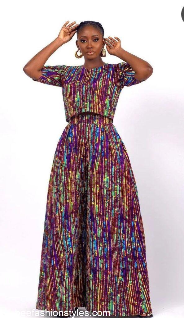 Ankara Two piece Styles for Ladies