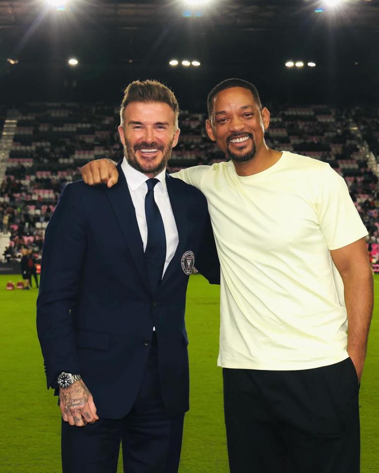 Hollywood superstar Will Smith was in attendance for Inter Miami's midweek clash with Real Salt Lake